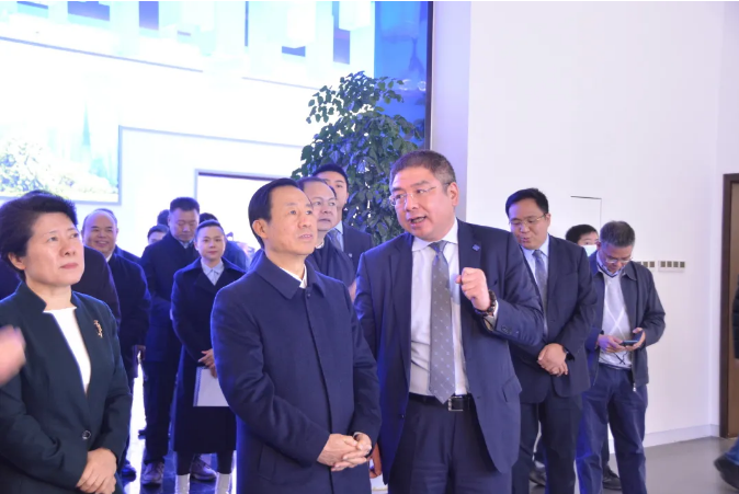 奋进新征程丨湖南省委书记许达哲一行莅临NG娱乐环境长沙基地调研考察
